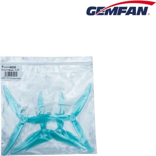 Gemfan Freestyle 6030 6X3X3 3-Blade Propeller for RC Multirotor X-Class 6inch FPV Long Range Cinelifter Drones DIY Parts