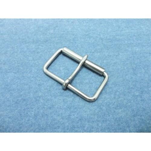 Stainless Steel Pin Buckle With Roller for Bag Horse Saddle Accessories Belt Buckle 36mm Belt Fastener 5 Pieces Per Pack