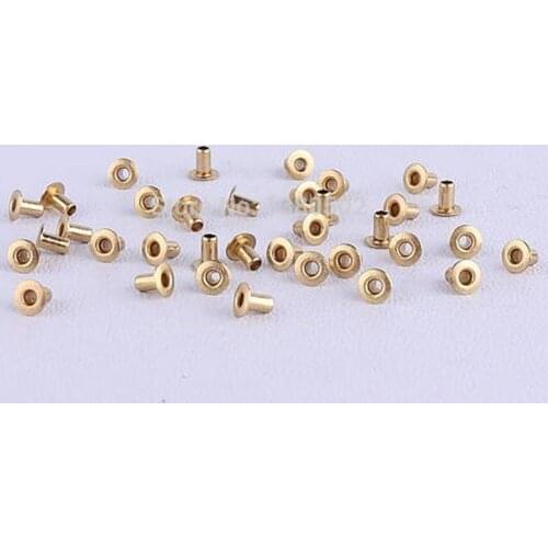 500pcs/lot gold color small size garment Eyelets round shape Garment decoration accessories