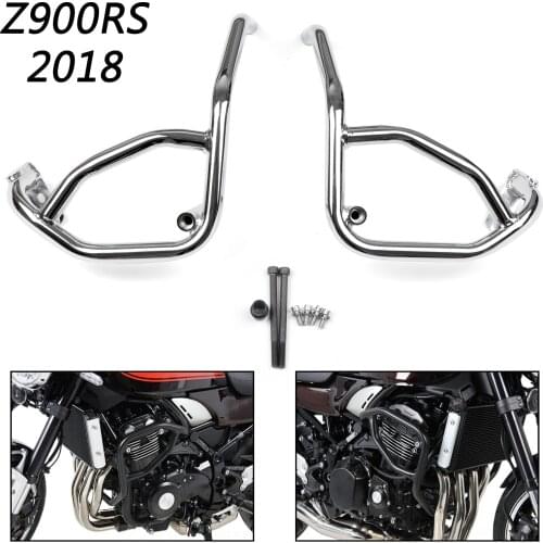 Artudatech 2 Colors Highway Motorcycle Engine Guard Crash Bars For Kawasaki Z900RS Cafe 2018 Crash Bars Motor Accessories
