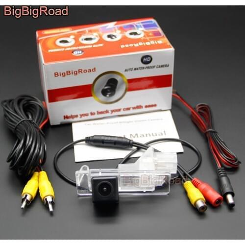 BigBigRoad For Renault Grand scenic 2 II 2003~2009 / HD CCD Night Vision Back up Reverse Camera Parking Camera / Rear View Cam