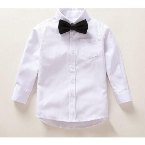 Школьные рубашки для мальчиков Famli China At AliExpress