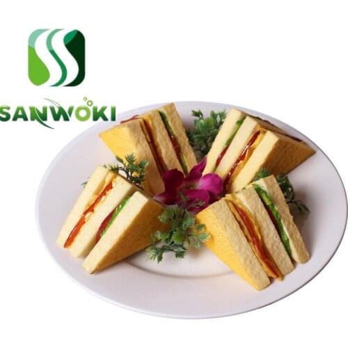 Simulation Chicken Sandwich Model Custom Sandwich Food Model Restaurant Sample Decoration Props window display fake food model