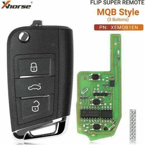 KEYECU XHORSE (English Version) Universal Super Remote for MQB Type XEMQB1EN Support All ID 4D/4E/4C/8C/8A/48/8E Super Chip