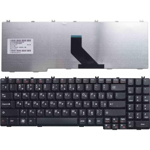 New RU Keyboard for Lenovo IdeaPad B550 B560 V560 G550 G550A G550M G550S G555 G555A G555AX series Black laptop 25-008405