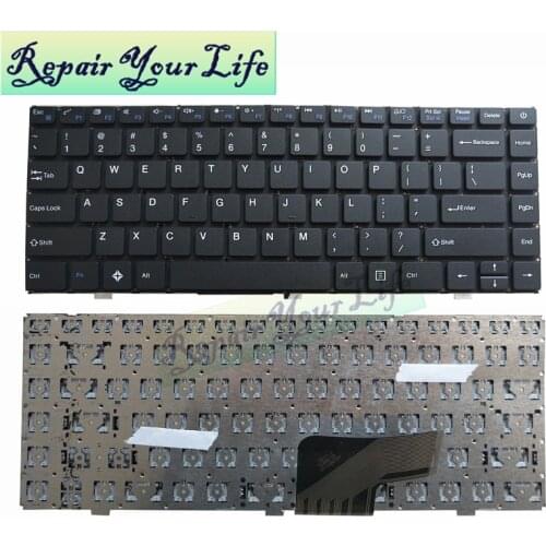 Laptop keyboard For Prestigio Smartbook 133S US English HG2901-1 GL-NB871 JM-290 K649 YT-522 black Without frame