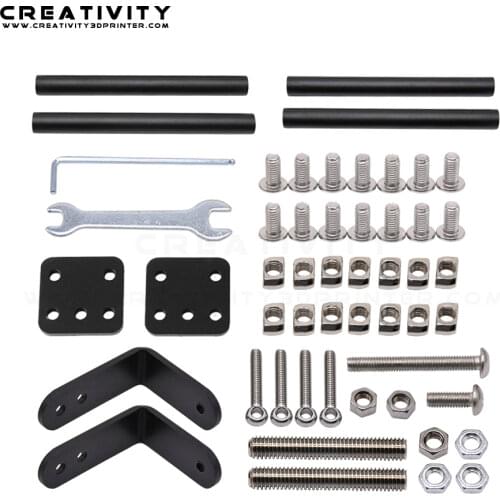 Creativity 3D Printer Upgrade Parts Supporting Rod Set for CR-10/CR-10S Supporting Pull Rod Kit frame Z brace