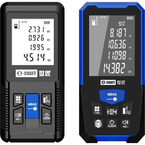 Multifunctional High Precision Laser Distance Meter Digital Area Volume Rangefinder Range Measure Tape Test Tool