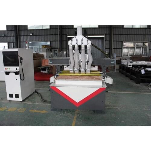 Guandiao factory 1325 multi process woodworking machine for door cutting