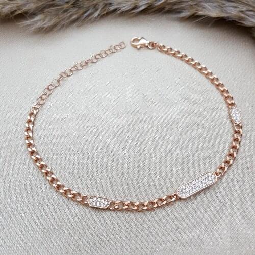 New Fashion Luxury Chunky Cuban Link Bracelet For Women Silver 925 High Quality Baguette Gift Special Wedding Party Fine Jewelry