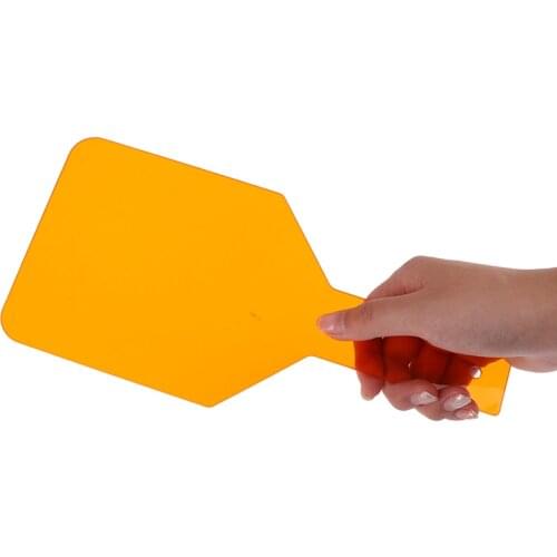 Hand-held Dental Shield Plate Eye-protective Board Curing Light Teeth Shields Teeth Whitening Dental Tools Light Filter Paddle