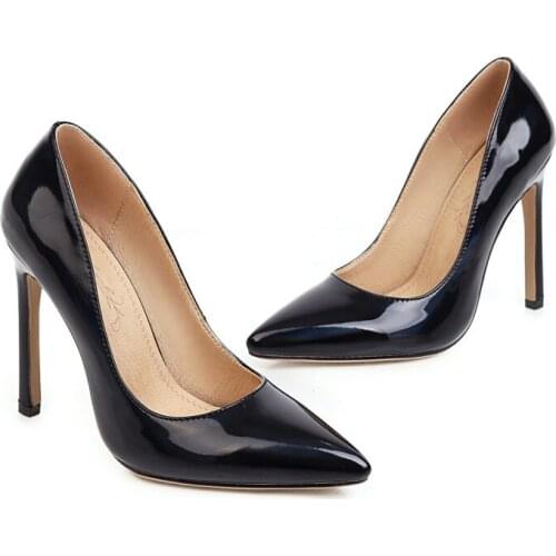 Big SizePointed stiletto shoes ladies high heels women shoes woman pumps