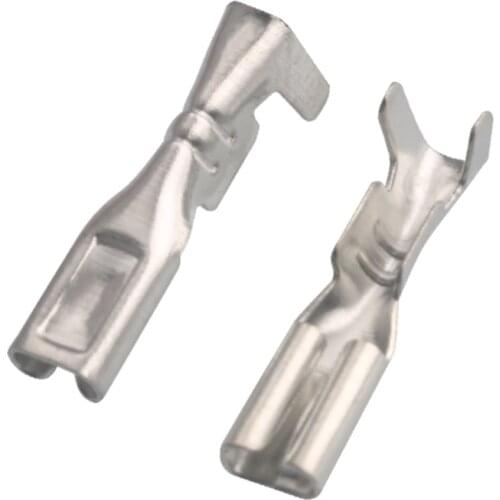 100/200pcs/lot 2.0 Plug Insert Spring Connector 2.0mm Connection Terminal Cold Pressing Terminal DJ622-D2A