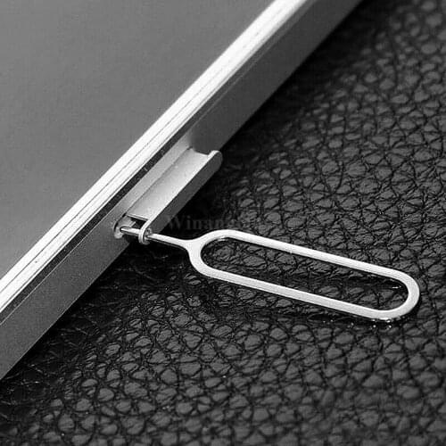 10000pcs/lot Metal Sim Card Tray Removal Eject Pin Key Tool Ejector Needle For Mobile Phones Universal Tool