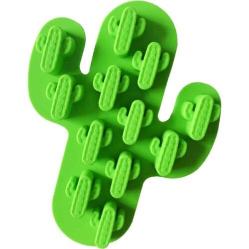 12 Cactus Silicone Cake Mold Handmade DIY Chocolate Mold Xg230