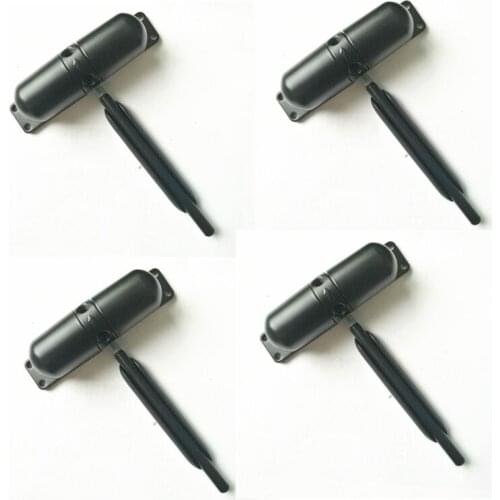 4 pcs 20-70KG Zinc Alloy Spring Door Closer Automatic Door Closer Mounted Door Stops Adjustable Surface Door Closer