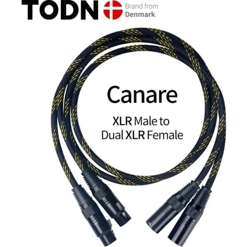 Canare L-4E6S 5N OCC copper XLR balanced Audio Interconnect Cables with NEUTRIK XLR plug