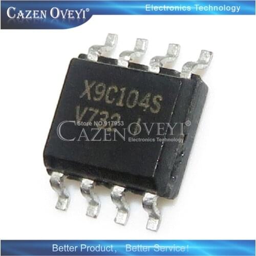 5piece X9C104SI X9C104S X9C104SZI Digital potentiometer X9C104 IC SOP-8 In Stock