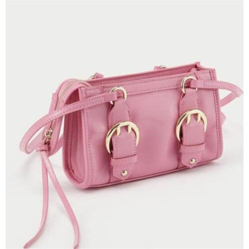Cute Pink Shoulder Bags for Women Luxury Designer Handbag Female Fashion Purse Small Crossbody Bag Bolsa Feminina
