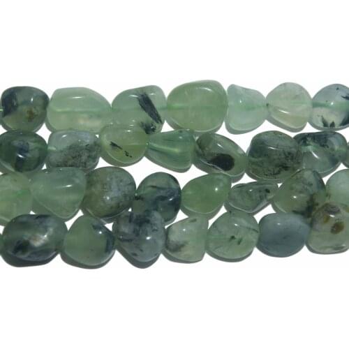 Wholesale Natural Stone 5-12MM Irregular Prehnites Quartz Stone Beads For Jewelry Making Charm DIY Bracelet Necklace Material