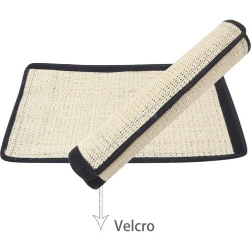 New 2021 Cat Scratch Pad Natural Sisal Cat Training Anti-Scratch Pad Non-Slip Cat Scratch Carpet Furniture Protection Mat