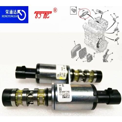 New original cylinder head solenoid valve OEM 9674680280 for Peugeot 207/208/307/308/408/301/2008 for Citroen C3 / C4 / C5 EC5