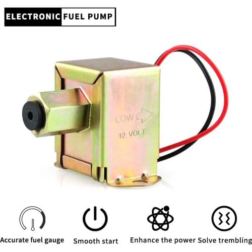 NEW high quality for Diesel petrol 12V facet red top square electric universal fuel pump 40104 40106 40107 P502 7780