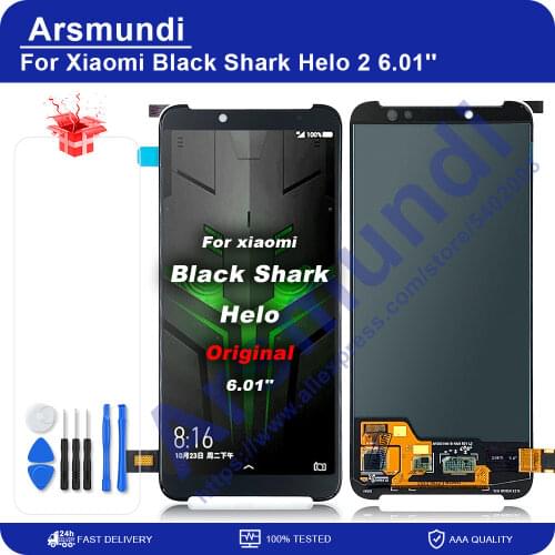 Original 6.01'' For Xiaomi Black Shark Helo 2 LCD Display Screen Digitizer Assembly Replacement For Black Shark 2 Helo LCD