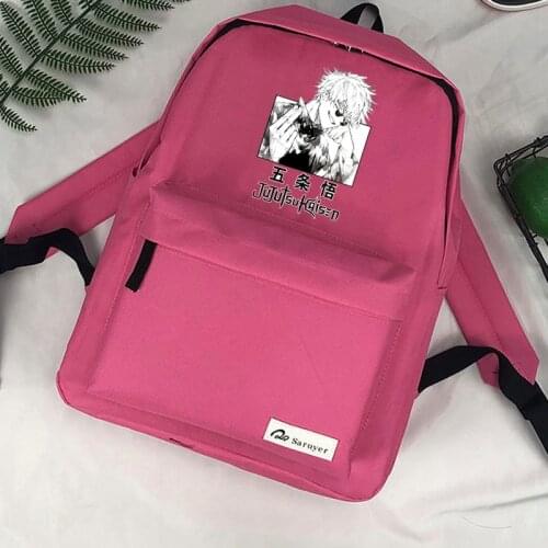 Jujutsu Kaisen Satoru Gojo Itadori backpack mochilas designer fashion anime laptop mochilas da moda sac a dos mujer backpack