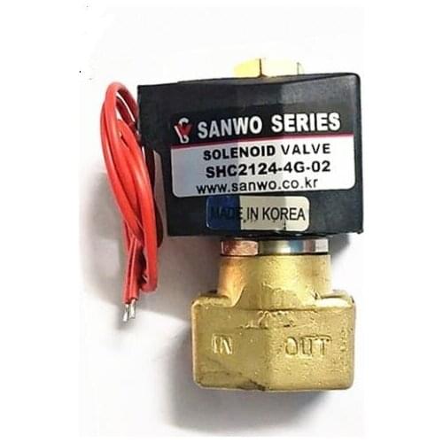 SANWO SERIES Solenoid valve SHC2124-4G-02 SHC2121-4G-02 SHC2122-5G-03 SHC2123-5G-03 MADE IN KOREA