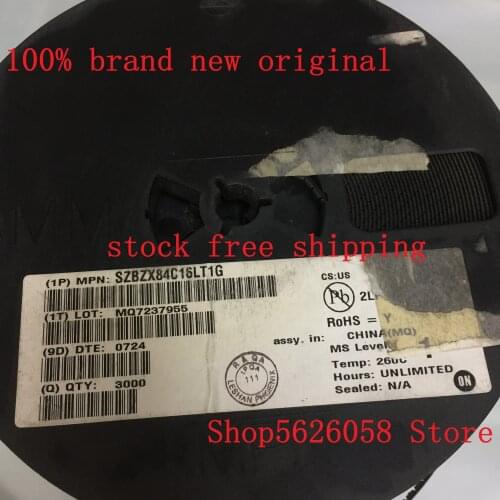 SZBZX84C16LT1G SOT23 100% new original 50PCS/LOT STOCK