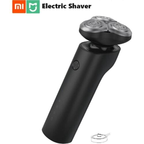 Xiaomi Mijia Electric Shaver Flex Razor Head 3 Dry Wet Shaving Washable Main-Sub Dual Blade Turbo+ Mode Comfy Clean