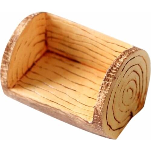 Zakka High Quality Resin Small Forest Stumps Miniature Dollhouse Plant Flower Pot Decor Gardening Micro Landscape Ornament