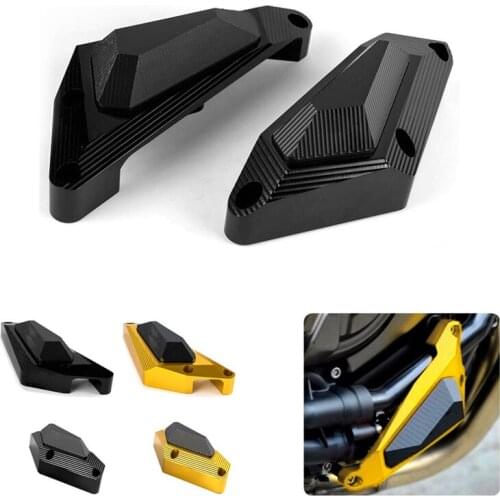 Motorcycle CNC Engine Guard Cover Crash Protector Pads For Yamaha MT07 2014 2015 2016 2017 2018 for Yamaha FZ-07 2015-2018