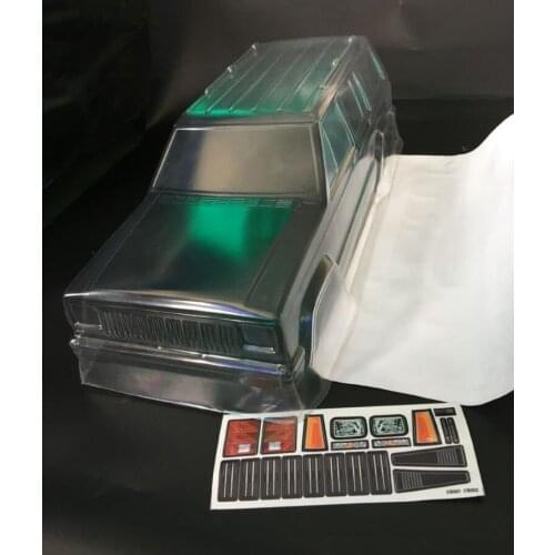 1/10 rc AXIAL Racing AR10 AX-10 Cherokee AX90028 SCX10 FORD Truck Rock crawler Cherokee Clear Body wheelbase 300mm