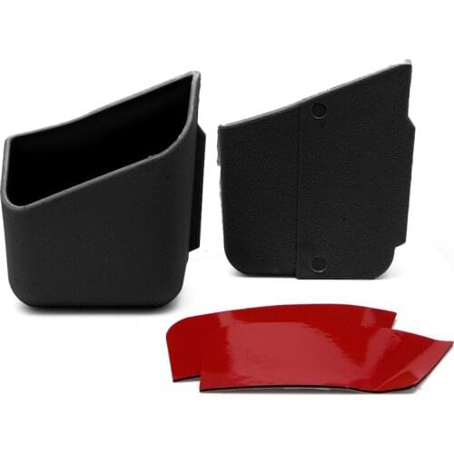1 Pair Black Universal Car Auto Accessories Glasses Organizer Storage Box Holder
