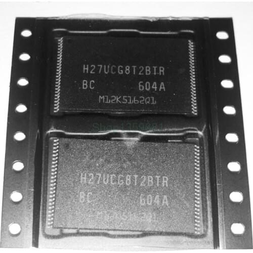 2pcs/lot H27UCG8T2BTR-BC H27UCG8T2BTR TSOP-48