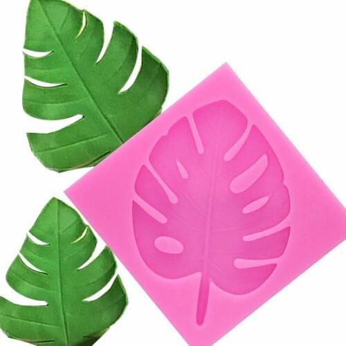 3D tree leaf molds Sugarcraft Leavf silicone mold Turtle leaf fondant cake decorating tools Leaves chocolate moulds