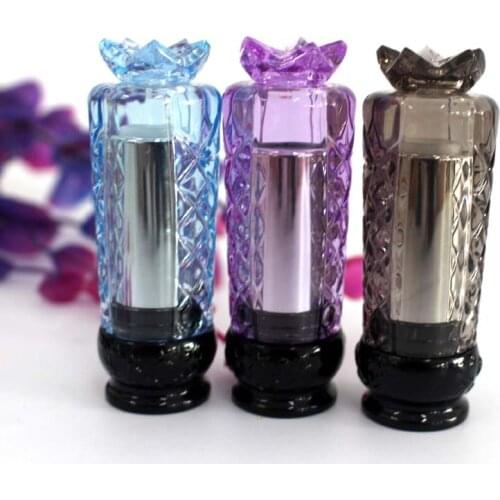 50pcs dia 12.1mm lipstikc tube Lip balm containers with star pineapple shape for diy lipsticks cosmeitc packing tube