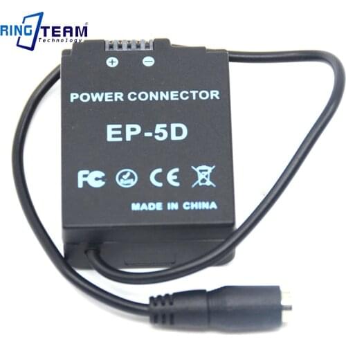 EN-EL21 Dummy Battery EP5D EP-5D DC Coupler Power Supply Connector for Nikon Camera 1 V2 1V2