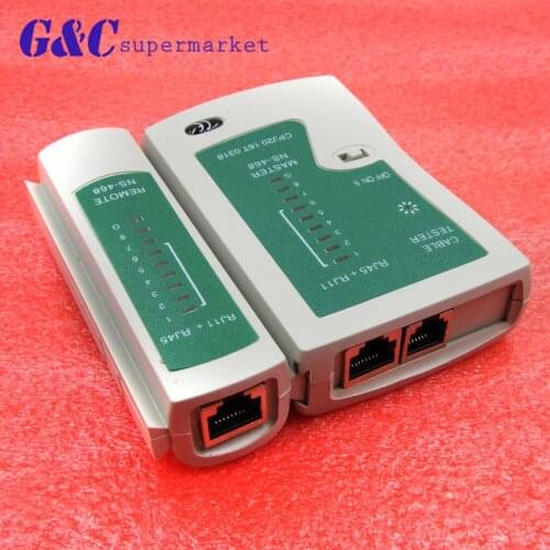 Professional Network Cable Tester RJ45 RJ11 RJ12 CAT5 UTP LAN Cable Tester Networking Tool diy electronics