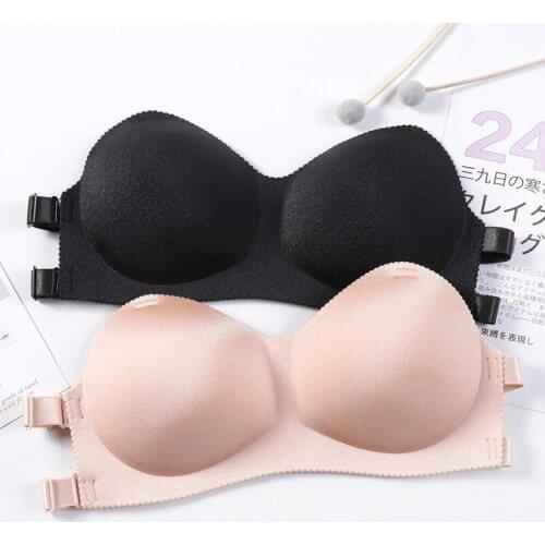 Sexy push up Wireless bra Seamless bra no shoulder underwear tube top soutien gorge femme Wedding dress bra