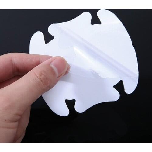 Universal 8pcs Transparent Car Door Handle Protective Film Anti-Scratch Invisible Protective Film Styling Car Door Sticker
