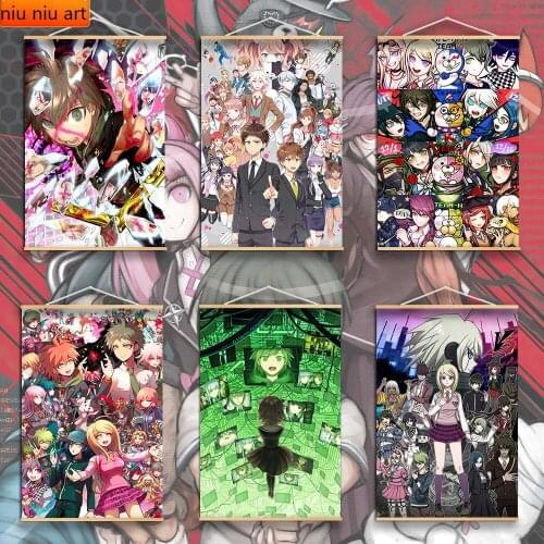 5D Danganronpa Zettai Zetsubou Animation Diamond Mosaic Diamond Painting Diamond Mosaic DIY Full Diamond Embroidery Home Decor