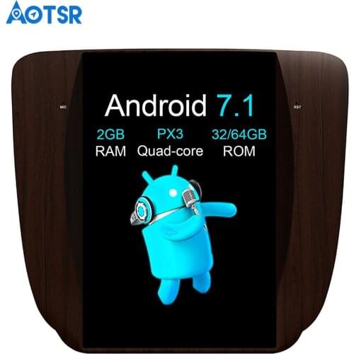 Aotsr 12.1" IPS Android 7.1 Tesla Style Car No DVD Player GPS Navigation For GMC Yukon 2007-2012 Stereo Unit Multimedia WiFi