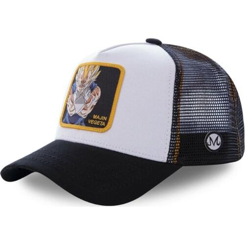 High Quality All Styles Cartoon Anime Snapback Baseball Cap Men Women Hip Hop Dad Mesh Trucker Hat Dropshipping