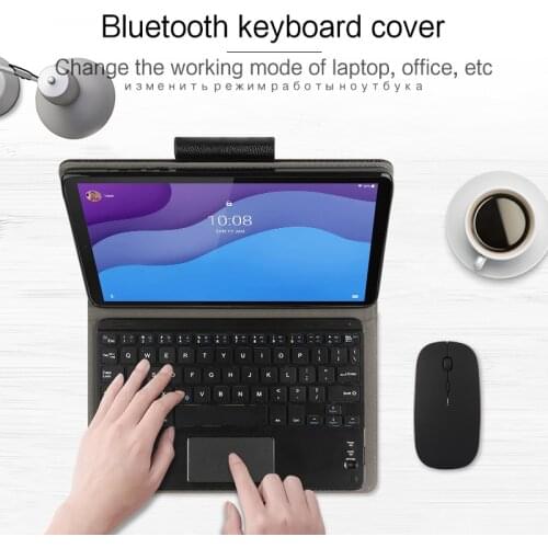 Case For Lenovo Tab M10 HD 2nd Gen 10.1" TB-X306X TB-X306F X306 Tablet Protective Bluetooth Keyboard Protector Cover Case Mouse