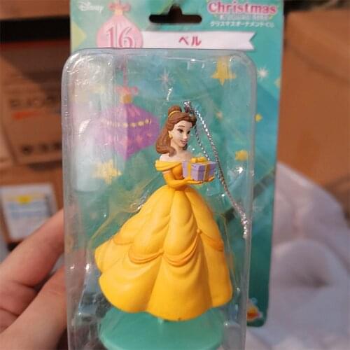Disney Belle Princess Action Figure Model Dolls Toys Beauty and the Beast The Little Mermaid Action Figures Gifts for Kids