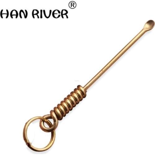 HANRIVER Household adults carry portable earwax spoon dig ear cleaner mini