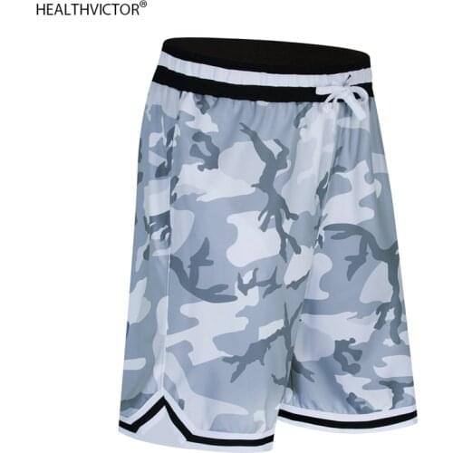 Quality Breathable Quick Dry Pocket Knee Length Summer Outdoor Fashion Camouflage Men Women Unisex Five Sports Basketball Shorts